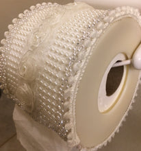 Load image into Gallery viewer, Precious Pearl Toilet Paper Dispenser